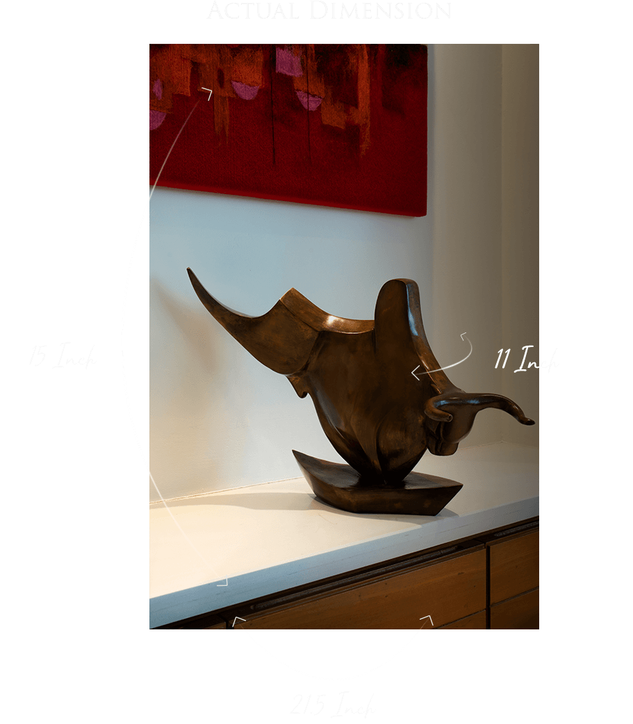 Thrusting Bull